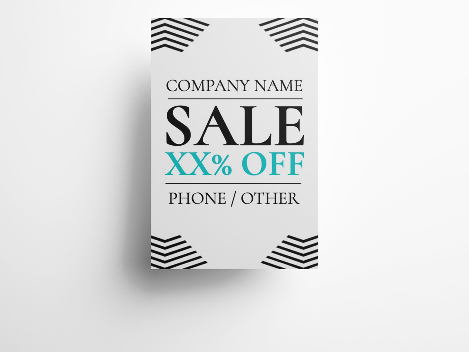 Company sale poster